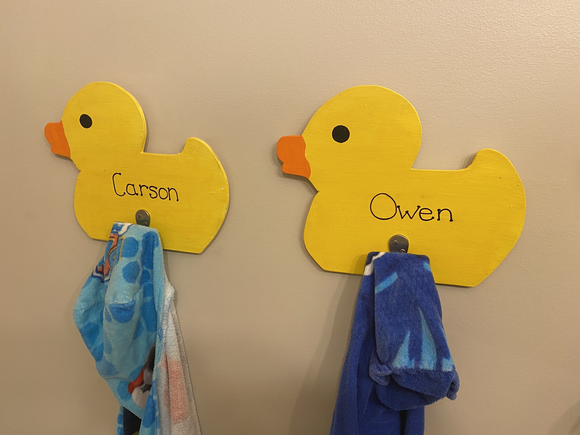 Duck Bathroom Towel Hangers Brian Prom Blog
