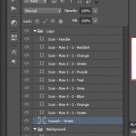 Different bin structures for video editing in Adobe Photoshop