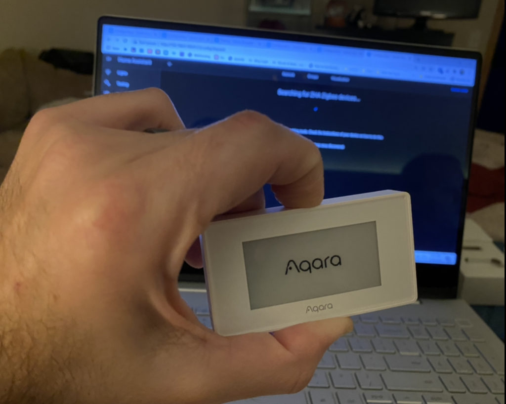 ZHA scanning for aqara tvoc sensor