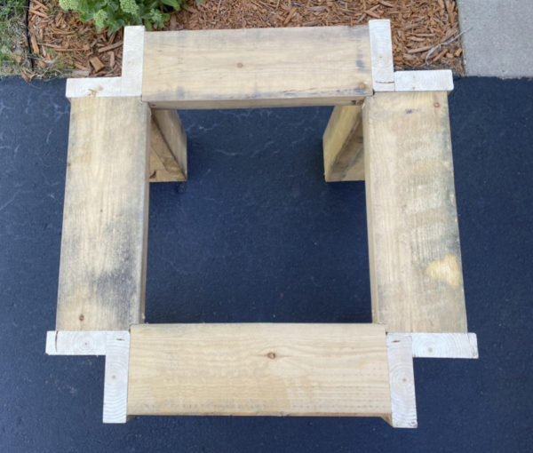 DIY Square Kids Picnic Table Project Plan - Brian Prom Blog