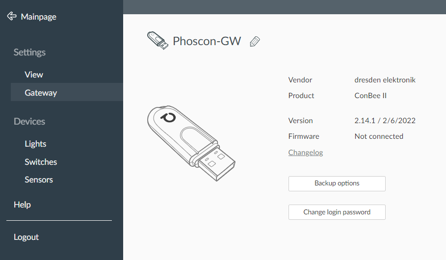 Replacing Smart Hubs with Deconz Conbee II